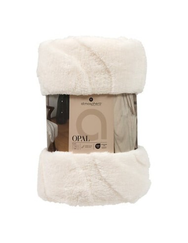 LENZUOLA E ACCESSORI: vendita online Plaid sherpa jacquard Opal, 130 x 170 cm, colori assortiti, morbido e caldo in offerta