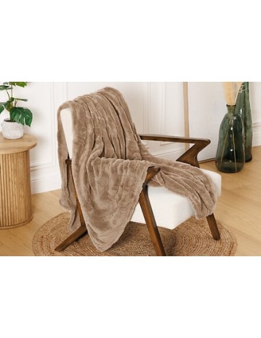 LENZUOLA E ACCESSORI: vendita online Plaid sherpa jacquard Opal, 130 x 170 cm, colori assortiti, morbido e caldo in offerta