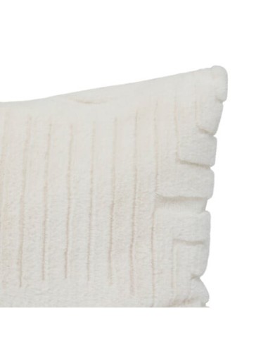 CUSCINI D'ARREDO: vendita online Cuscino pelliccia jacquard Arka, 50 x 80 cm, poliestere, colore avorio, morbido ed elegante ...