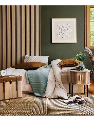 CUSCINI D'ARREDO: vendita online Cuscino pelliccia jacquard beige, cuscino Adriel 50x80, cuscino arredo morbido, cuscino pell...