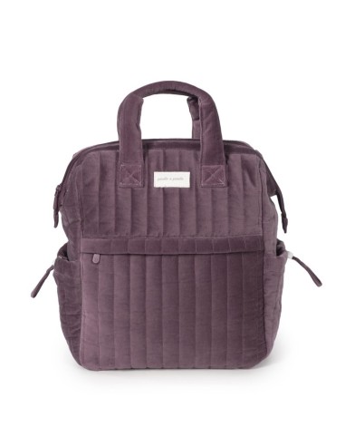 Pasito a Pasito Zaino Mamma e Passeggino Cherry Velvet con Fasciatoio | ShopInCasa.it