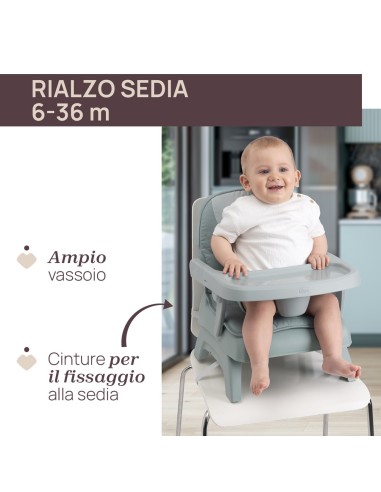 Rialzo Sedia Bento Matcha regolabile e pieghevole | shopincasa.it