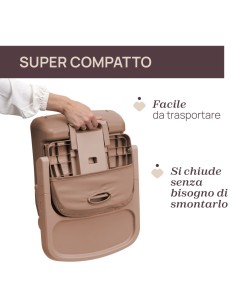 Rialzo Sedia Bento Terracotta regolabile e pieghevole | shopincasa.it 2