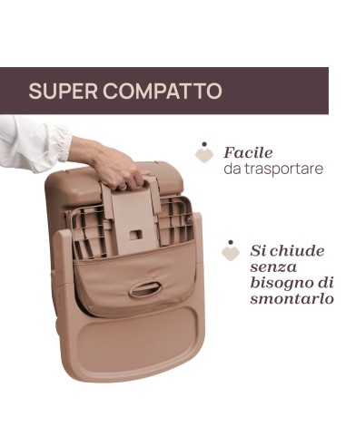 Rialzo Sedia Bento Terracotta regolabile e pieghevole | shopincasa.it