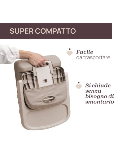 Rialzo Sedia Bento Vanilla regolabile e pieghevole | shopincasa.it