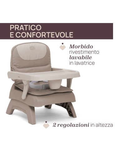 Rialzo Sedia Bento Vanilla regolabile e pieghevole | shopincasa.it