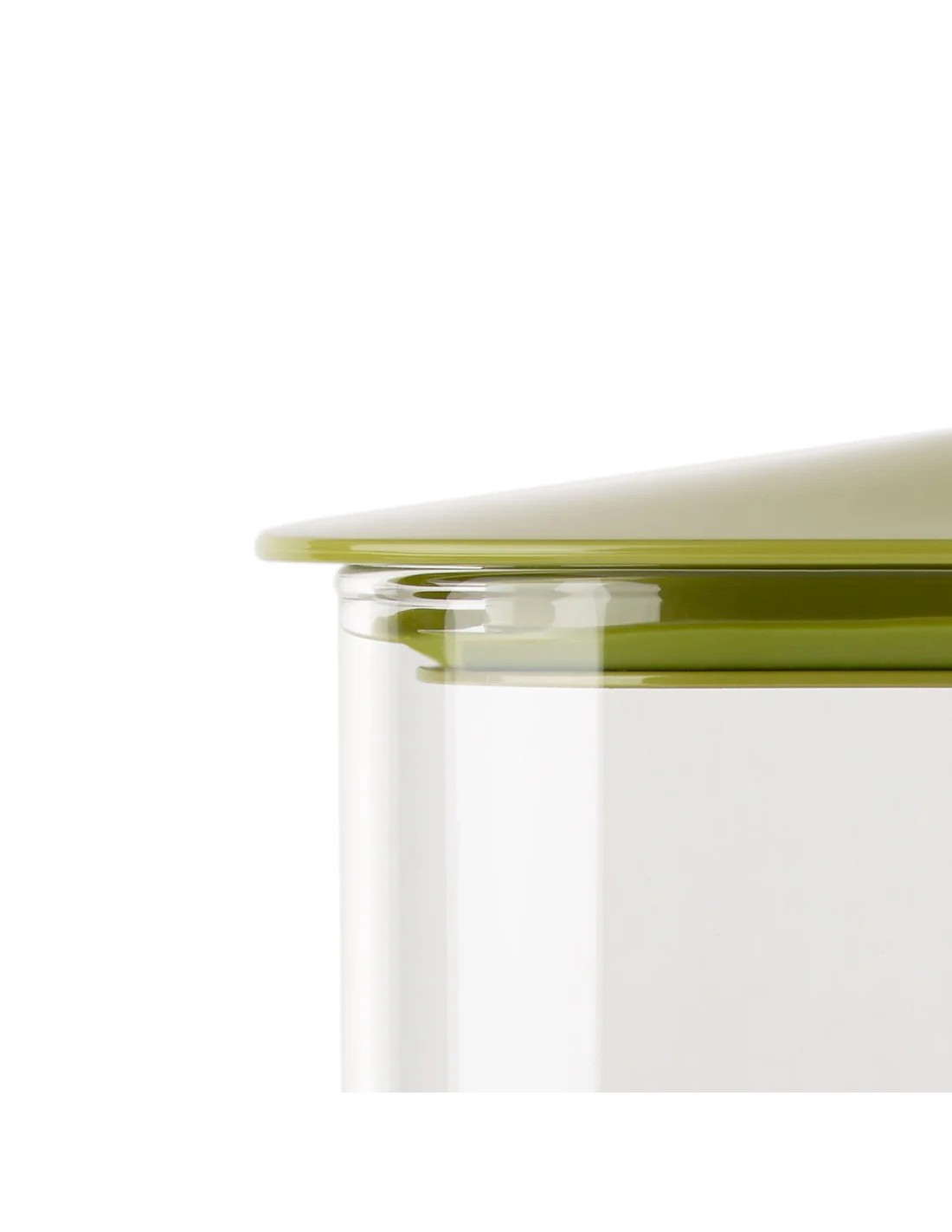 Guzzini Fresh & Style Barattolo 1.300 ml Tappo Avocado Green | shopincasa.it