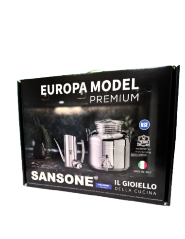 FUSTI E BIDONI: vendita online Set bidone olio 3 litri, oliera 75 cl, contenitore olio Europa, set conservazione olio, access...