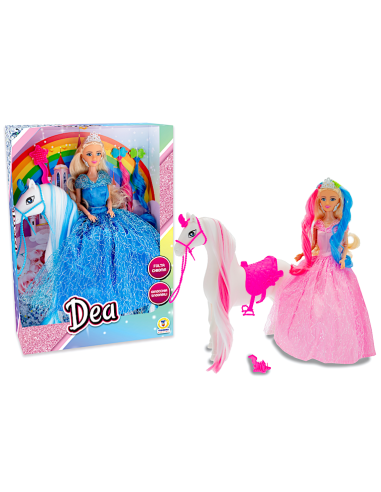 DEA - BAMBOLA PRINCIPESSA CON CAVALLO ASSORTITO