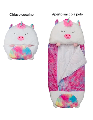 SACCO A PELO 26447 UNICORNO 130X60CM