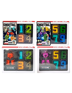 SET ROBOT TRASFORMABILI 36347 5 IN 1