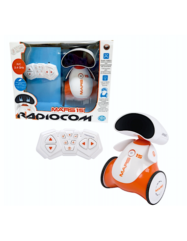 RADIOCOM 40947 MARS15 ROBOT R/C LUCI E SUONI