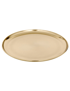 VASSOIO 212200 GOLD METALLO DIAM.37CM DORATO