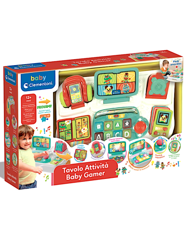 BABY 17547 TAVOLO ATTIVITA'BABY GAMER