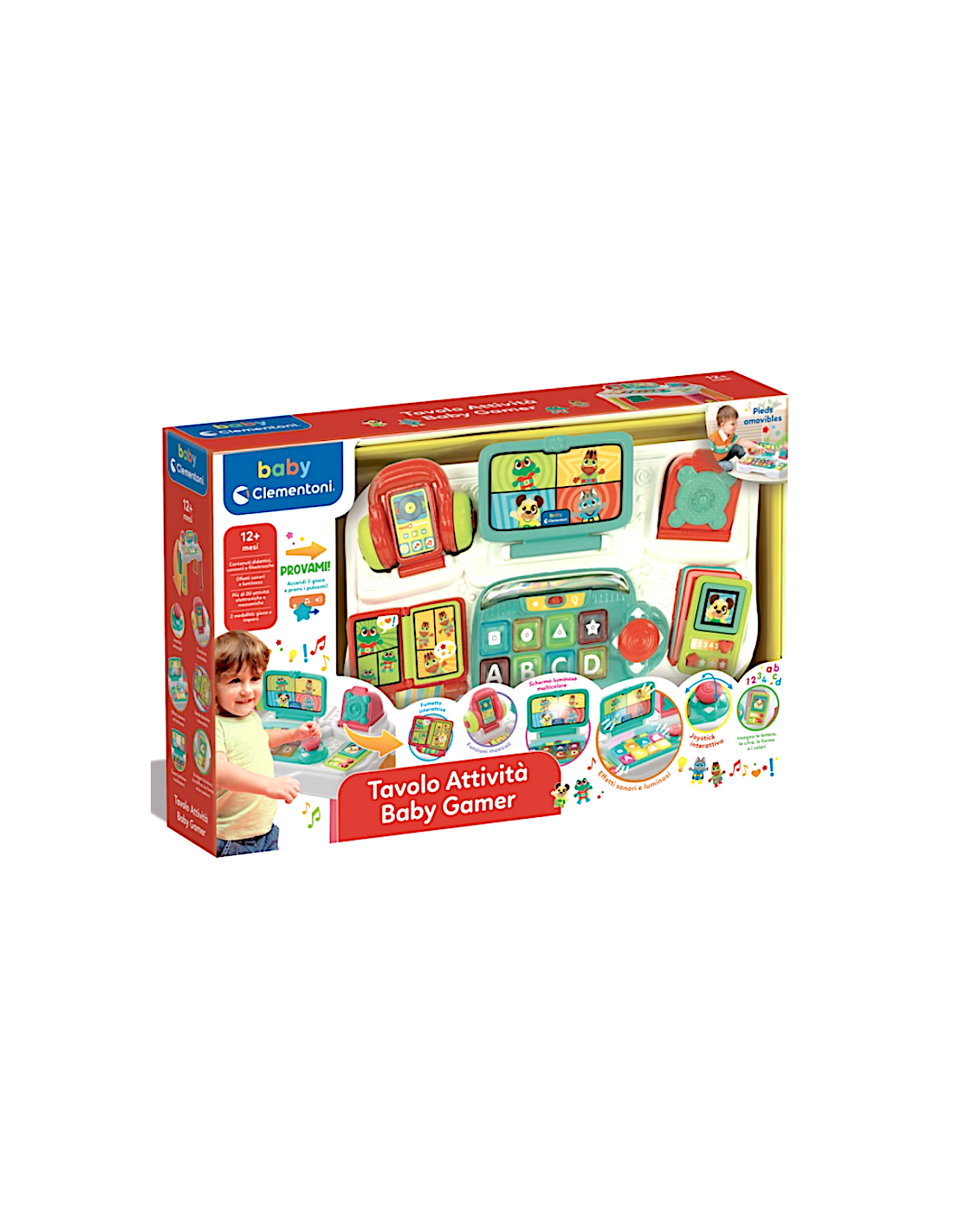 BABY 17547 TAVOLO ATTIVITA'BABY GAMER