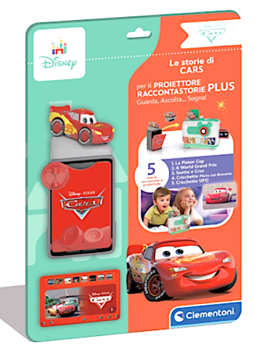 DISNEY 17587 CARS STORIE PER PROIETTORE RACCONTASTORIE