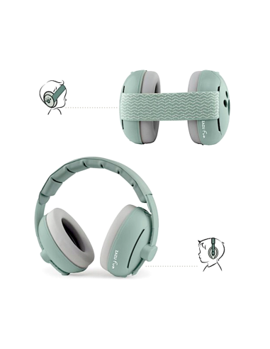 ZAZU CUFFIE VERDI PROTEZIONE AURICOLARE