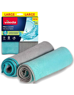 179229 CONF 2 PANNI PRO CLEAN MICROFIBRA