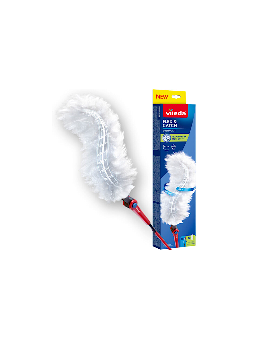 179434 KIT POLVERE MANICO LUNGO FLEX AND CATCH