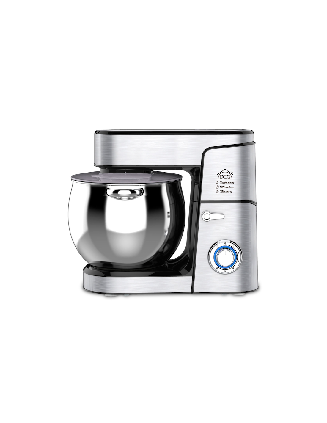 IMPASTATRICE KM1512 MULTIFUNZIONE 12LT ACCIAIO