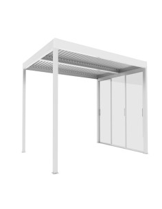 PARETE VETRO LATO 3M BIANCO