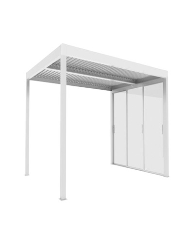 PARETE VETRO LATO 3M BIANCO