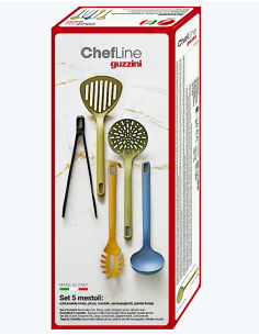 SET 5 MESTOLI CHEF LINE COL.ASS.GUZZINI