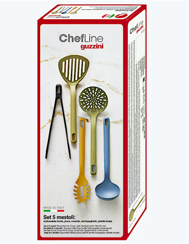 SET 5 MESTOLI CHEF LINE COL.ASS.GUZZINI