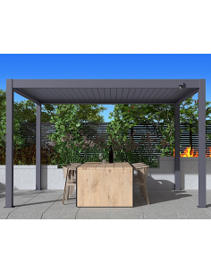 PERGOLA BIOCLIMATICA 3X6 H2,5MT ANTRACITE