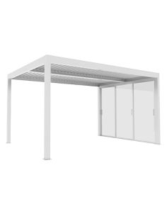 PARETE VETRO LATO 3MT ANTRACITE