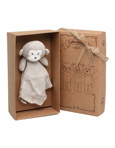 Doudou Cotone Scimmia Cotton Friends Ecologico | shopincasa.it