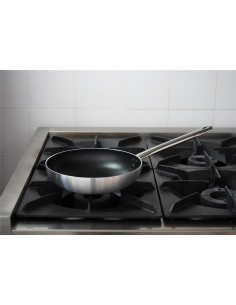 PENTOLE INDUZIONE: vendita online Padella antiaderente 24 cm, padella fonda alluminio, padella professionale Pinti Inox, pade...