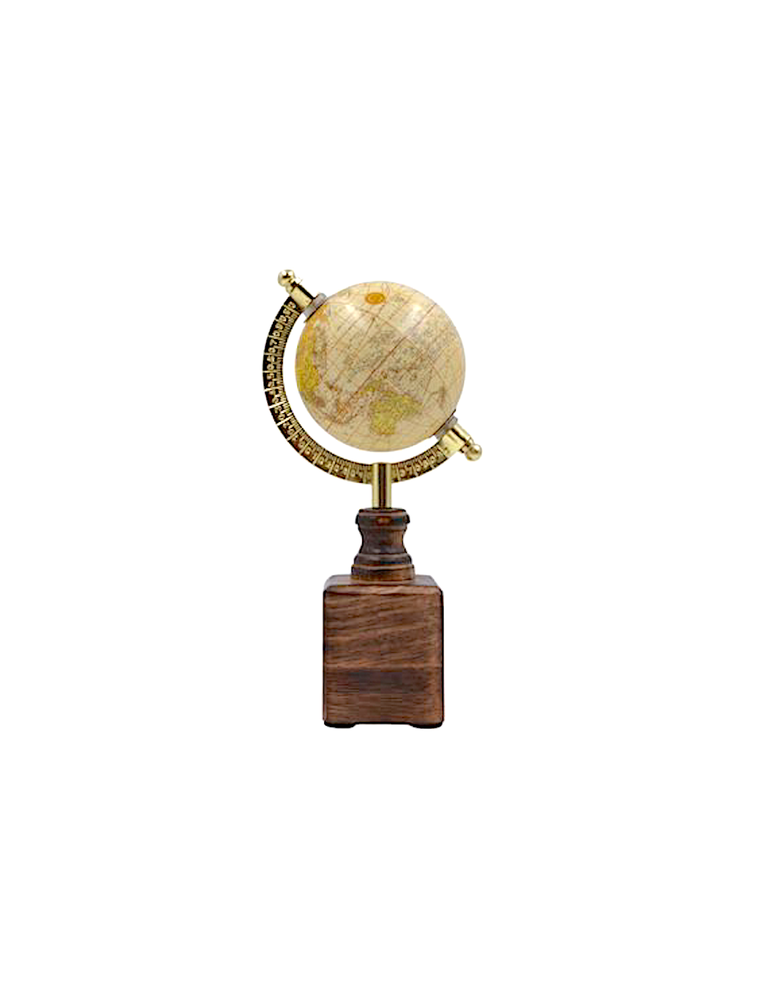 MAPPAMONDO 16473A 22CM LEGNO/METALLO