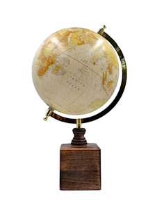 MAPPAMONDO 16473C 38CM LEGNO/METALLO