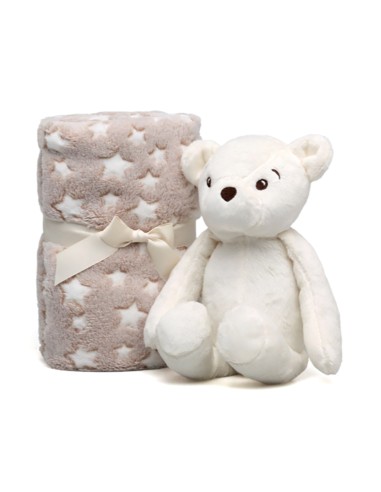 COPERTA 100X100 ORSO BIANCO 05          843-0