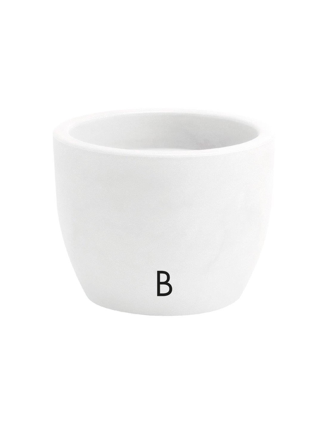 HERA VASO CONCA 50CM BIANCO
