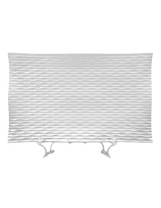 PIATTO PORTATA BIANCO 36X18CM PORCELLANA