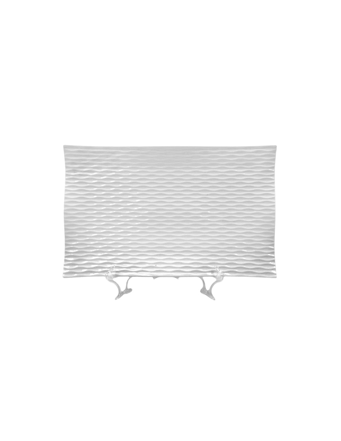 PIATTO PORTATA BIANCO 36X18CM PORCELLANA