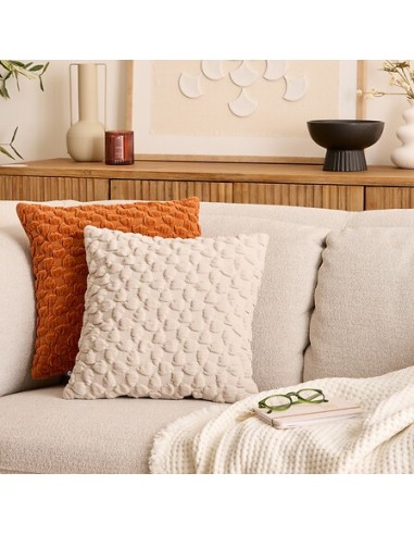 CUSCINI D'ARREDO: vendita online Cuscino ciniglia 3D beige, cuscino Nova 40x40, cuscino arredo ciniglia, cuscino decorativo b...