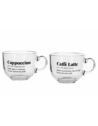 SET 2 TAZZE 117918 JASER VETRO 480ML