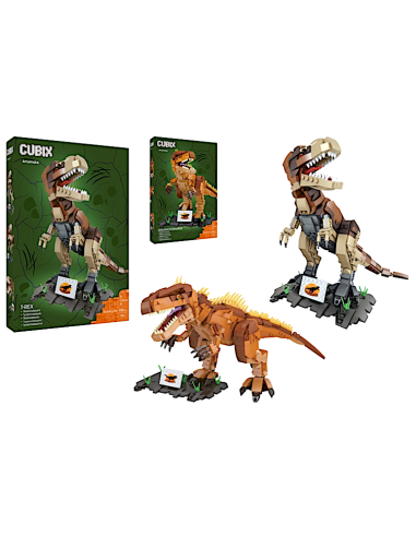 CUBIX 42895 DINOSAURO 18X15X43CM ASSORTITO