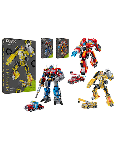 CUBIX 42942 ROBOT TRASFORMABILE ASSORTITO