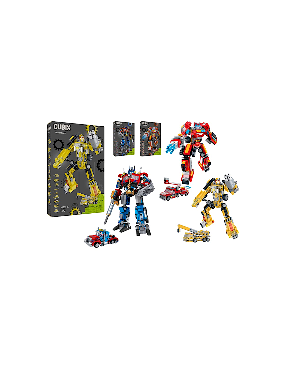 CUBIX 42942 ROBOT TRASFORMABILE ASSORTITO