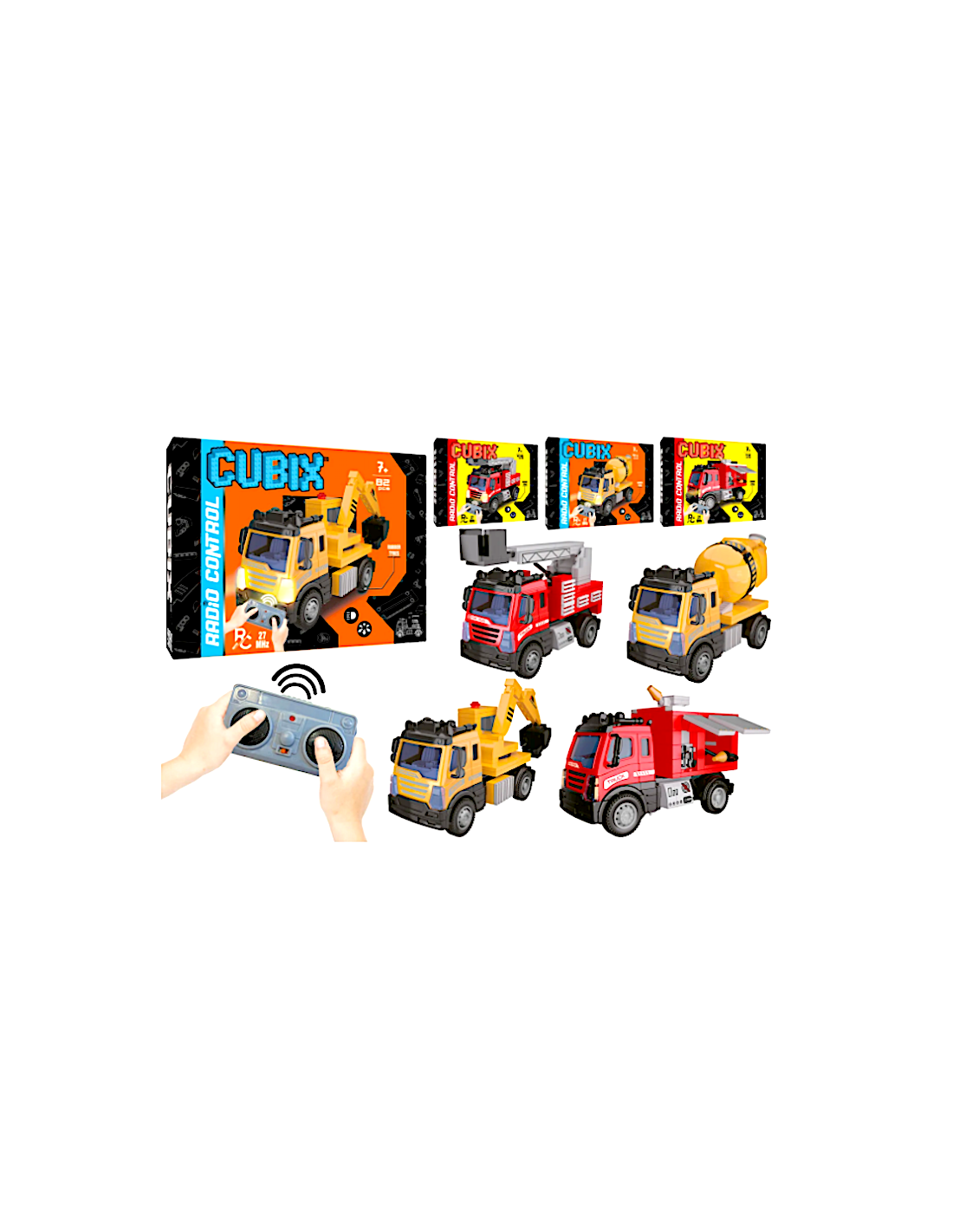 CUBIX 42892 MEZZI LAVORO R/C ASSORTITI