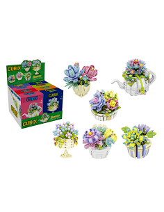 CUBIX 42938 PIANTE GRASSE CON VASO ASSORTITO