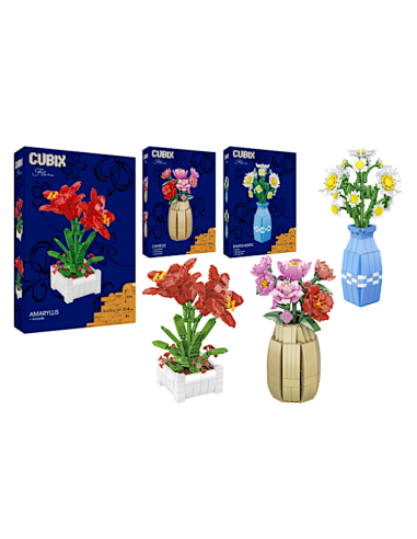 CUBIX 42893 VASO FIORI ASSORTITO
