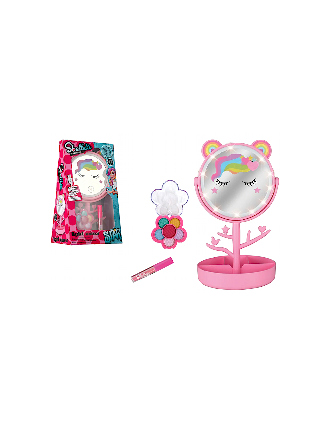 SBELLETTI 43044 SPECCHIO LUMINOSO CON TRUCCHI