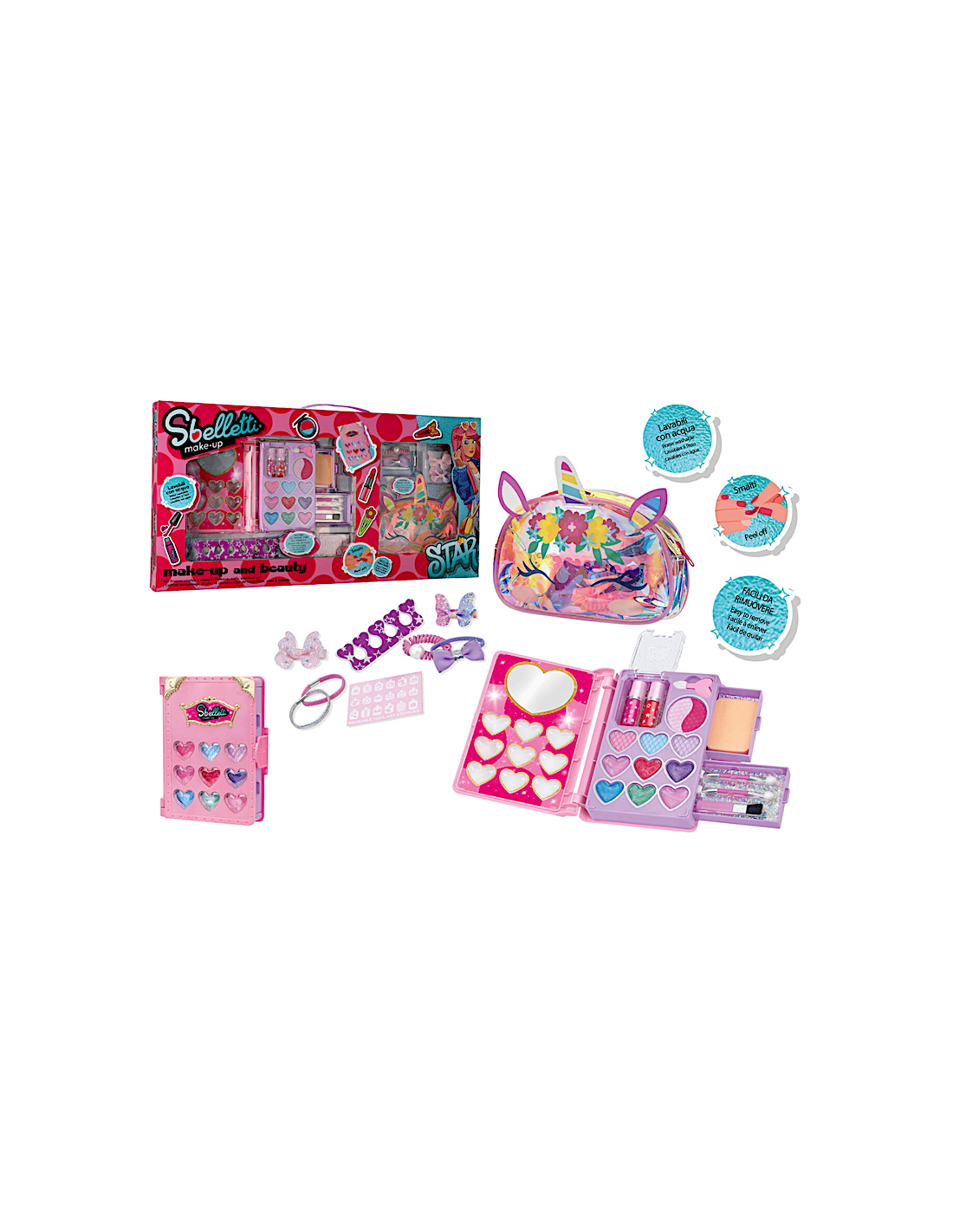 SBELLETTI 43051 SET TRUCCO UNGHIE E CAPELLI
