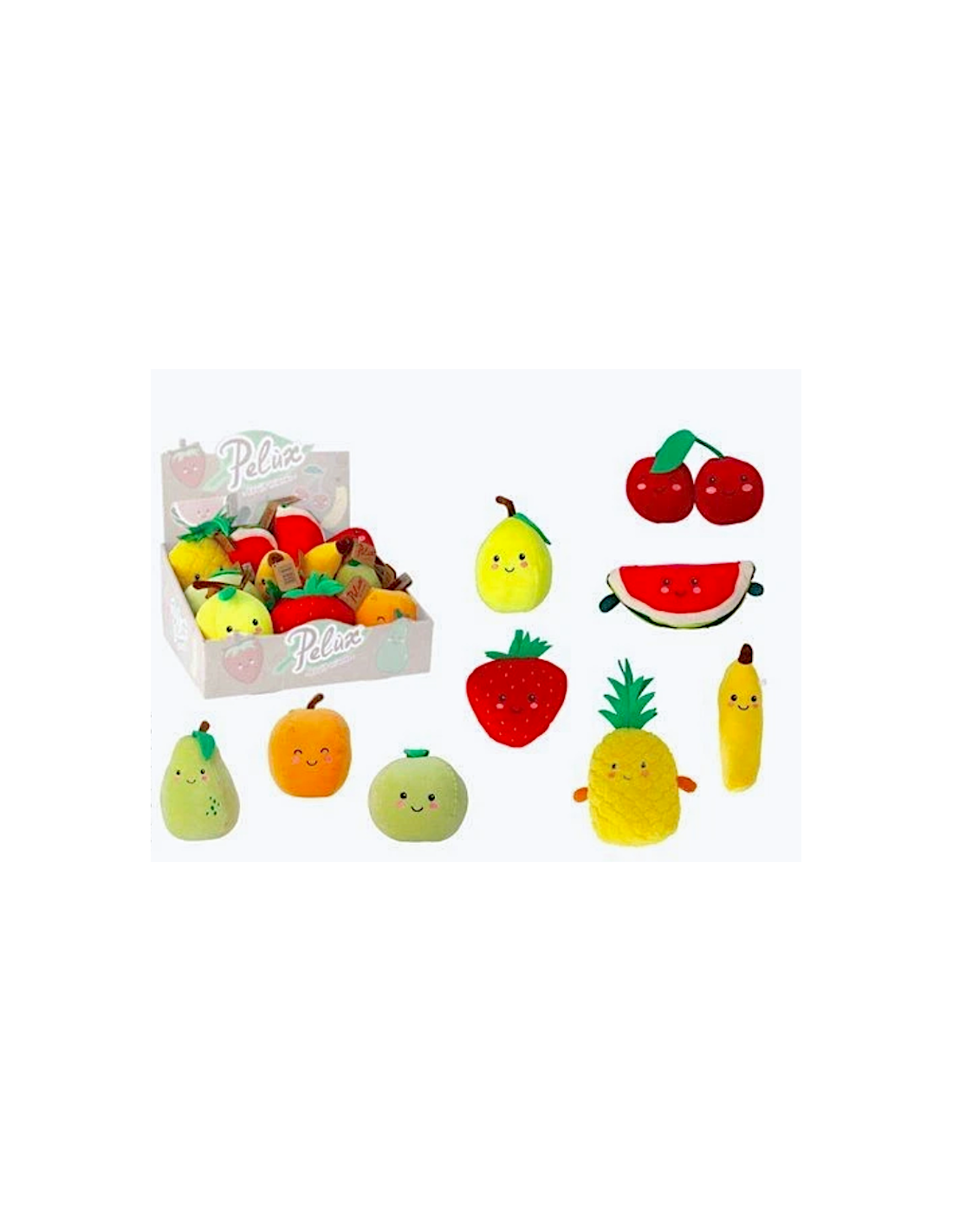 PELUX 83523 PELUCHE FRUTTA ASSORTITO
