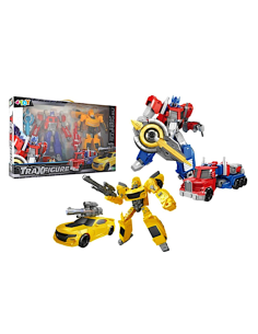 SET 2 ROBOT 42440 TRASFORMABILI IN VEICOLI